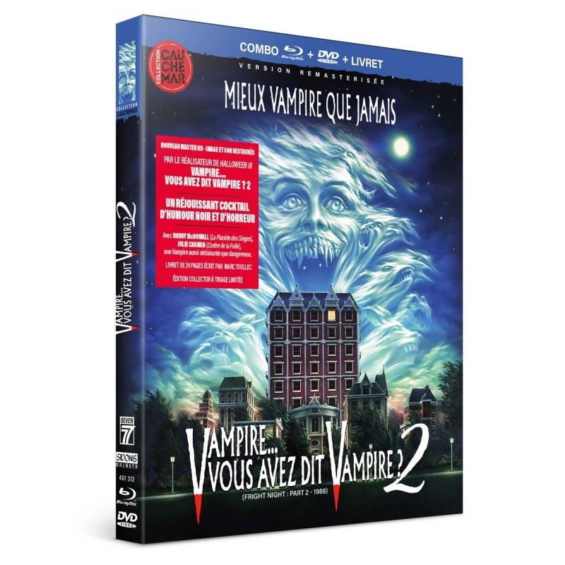 Vampire... vous avez dit vampire ? 2 - Combo DVD + BLU RAY + Livret
