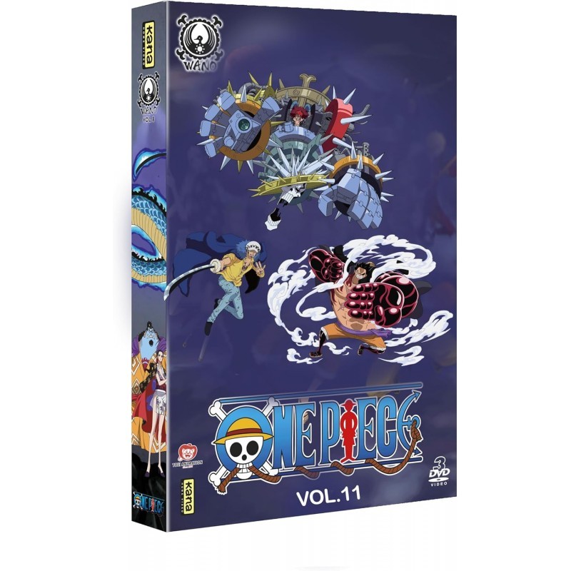 ONE PIECE - PAYS DE WANO 11 - 3 DVD - EDITION LIMITEE