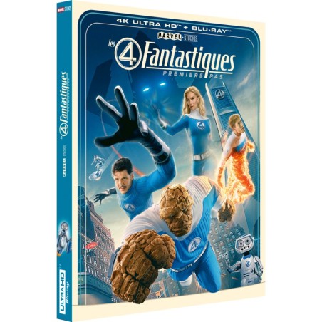 LES 4 FANTASTIQUES : PREMIERS PAS - COMBO UHD 4K + BLU RAY