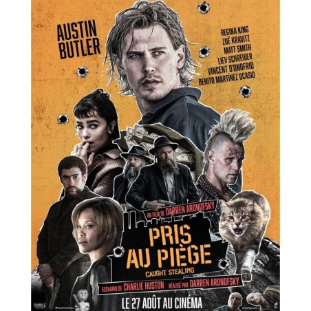 PRIS AU PIEGE - CAUGHT STEALING - COMBO UHD 4K + BLU RAY