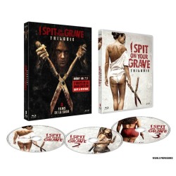 COFFRET I SPIT ON YOUR GRAVE REMAKE 1 A 3 - 3 BLU RAY  - EDITION LIMITEE