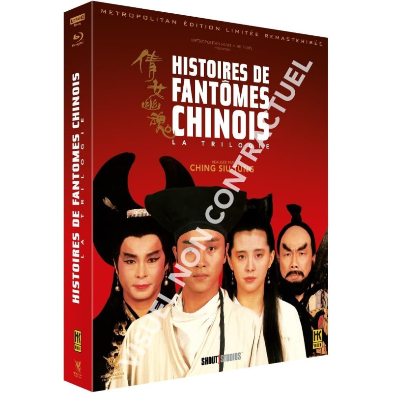 Histoires de Fantômes Chinois - La Trilogie - Édition limitée Remasterisée - 4K Ultra HD + 3 Blu-ray + Livret
