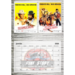 CALENDRIER 2026 CINE STORY - SPECIAL BUD SPENCER & TERENCE HILL