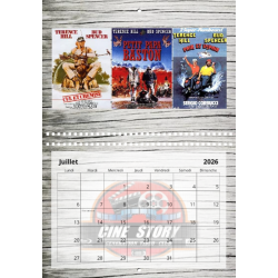 CALENDRIER 2026 CINE STORY - SPECIAL BUD SPENCER & TERENCE HILL