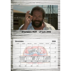 CALENDRIER 2026 CINE STORY - SPECIAL BUD SPENCER & TERENCE HILL