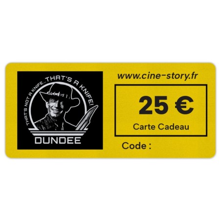 CARTE CADEAUX  - CINE STORY 25 €