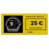 CARTE CADEAUX  - CINE STORY 25 €