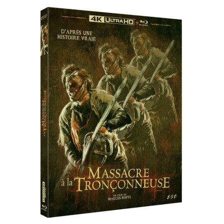 MASSACRE A LA TRONCONNEUSE (2003) - COMBO UHD 4K + BLU RAY - EDITION LIMITEE