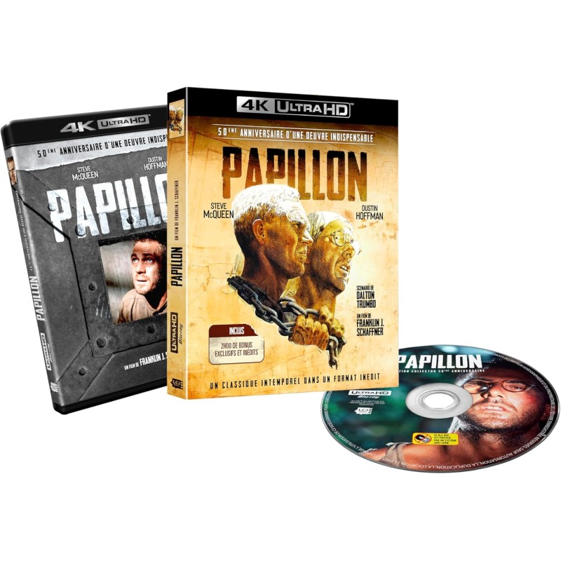 Papillon - 4K Ultra HD - 50ème Anniversaire