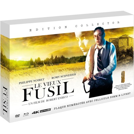 Le Vieux Fusil - Édition Collector numérotée - 4K Ultra HD + Blu-Ray + DVD + Livre + Plaque plexiglass