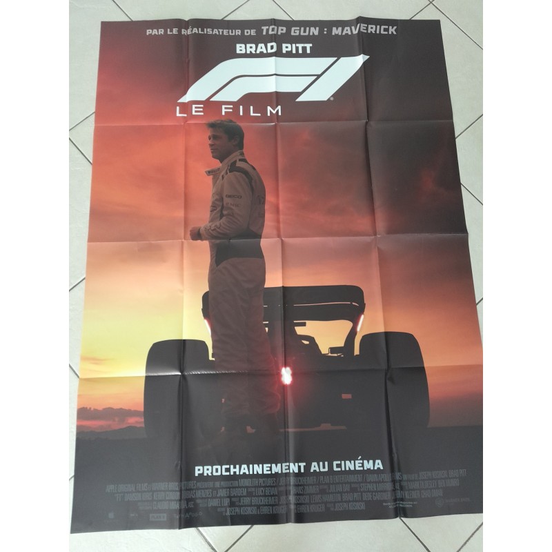 F1, LE FILM - AFFICHE 120 / 160