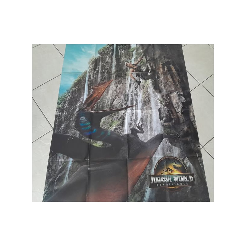 JURASSIC WORLD : RENAISSANCE - AFFICHE 120 / 160