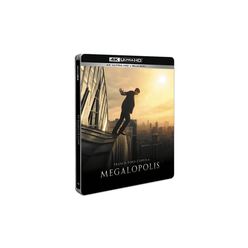 Megalopolis - 4K Ultra HD + BLU RAY - STEELBOOK