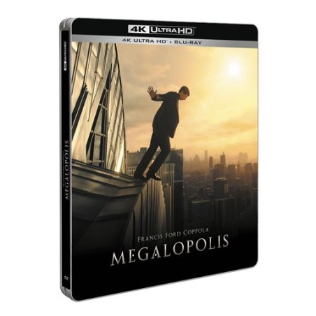 Megalopolis - 4K Ultra HD + BLU RAY - STEELBOOK