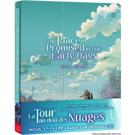 La Tour au-delà des Nuages - Combo Blu Ray - DVD + CD – Steelbook