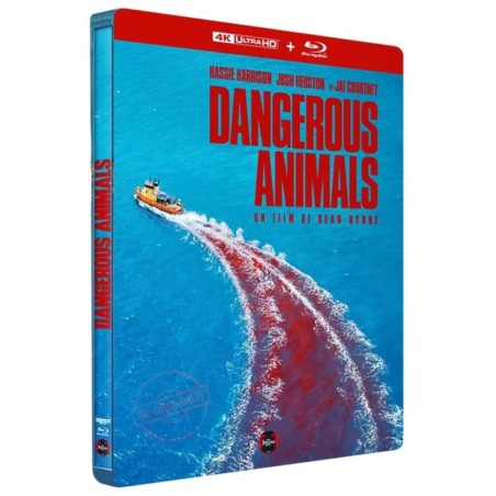Dangerous Animals - COMBO - Blu Ray - 4K Ultra HD - STEELBOOK