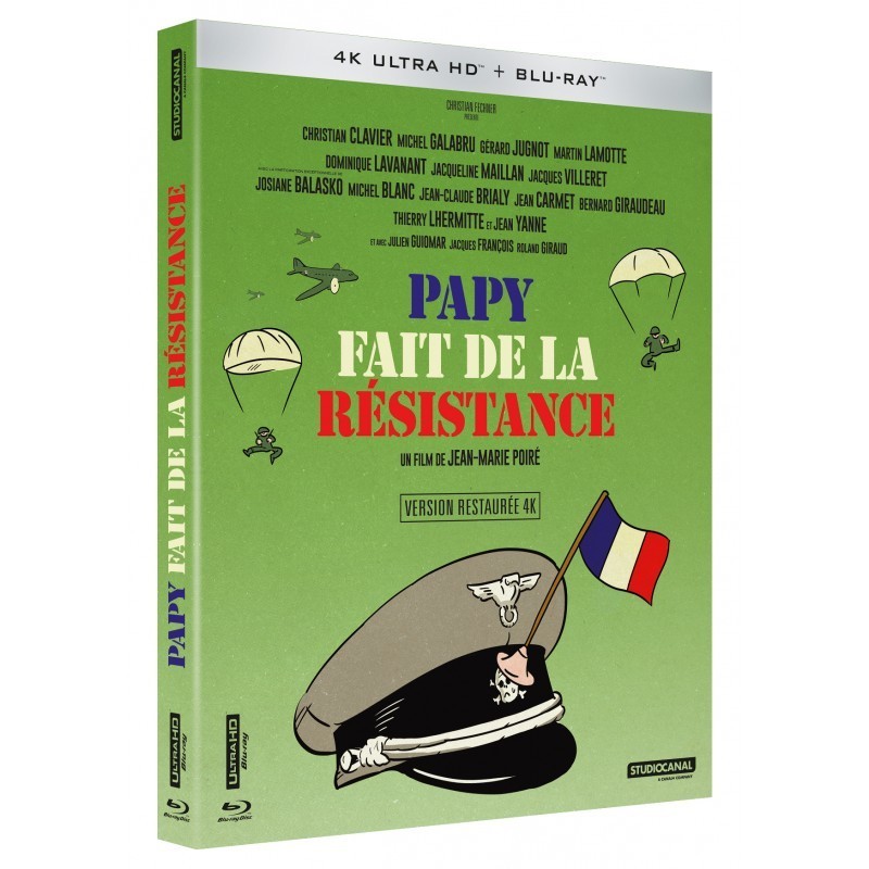 PAPY FAIT DE LA RÉSISTANCE - COMBO UHD 4K + BLU RAY