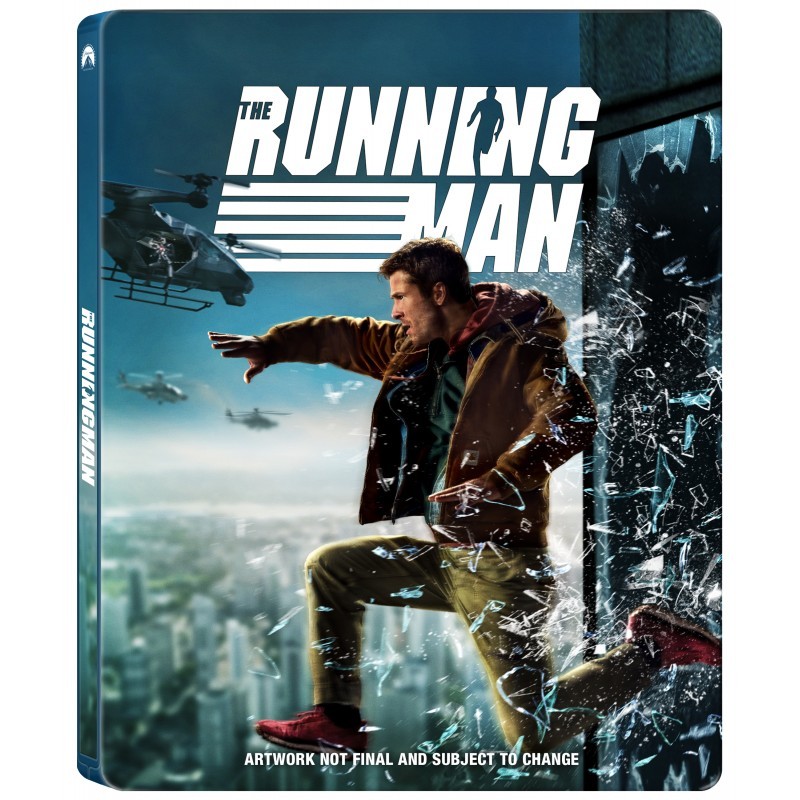THE RUNNING MAN (2025) - COMBO UHD 4K + BLU RAY - STEELBOOK EDITION LIMITEE