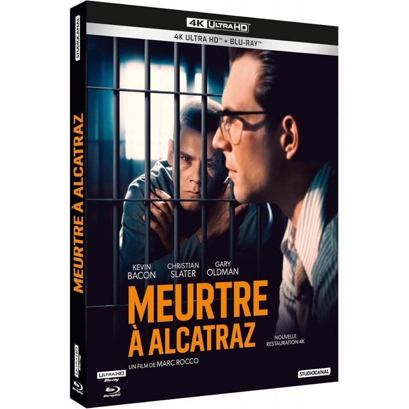 MEURTRE À ALCATRAZ - COMBO UHD 4K + BLU RAY