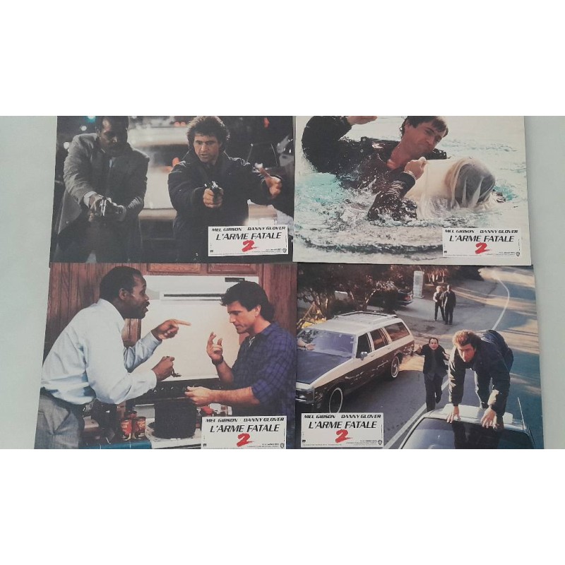 L'ARME FATALE 2  -  7 PHOTOS D'EXPLOITATION