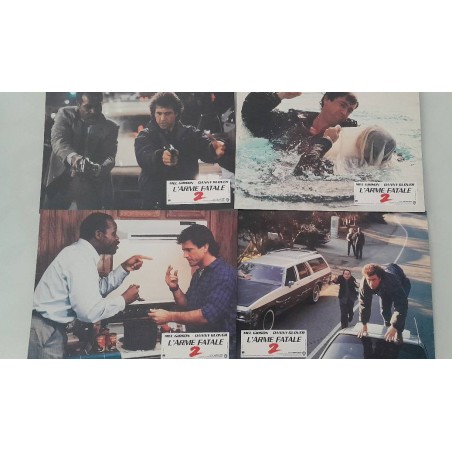 L'ARME FATALE 2  -  7 PHOTOS D'EXPLOITATION