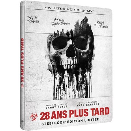 28 ans plus tard  - Blu Ray + 4K Ultra HD - STEELBOOK - EDITION LIMITEE