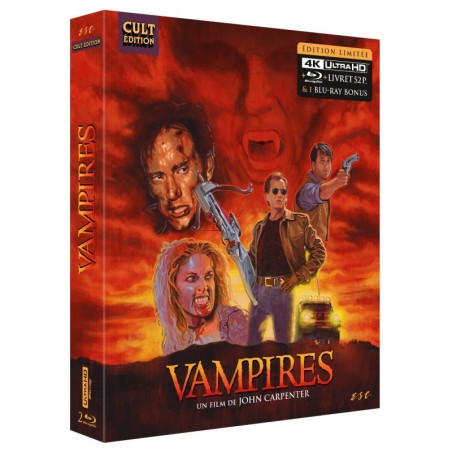 VAMPIRES - CULT'EDITION - COMBO UHD 4K + 2 BLU RAY + LIVRET - EDITION NUMEROTEE COLLECTOR LIMITEE