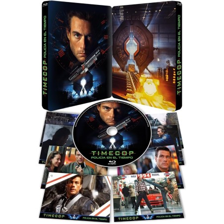TIMECOP - STEELBOOK + 8 cartes postales exclusives - EDITION LIMITEE