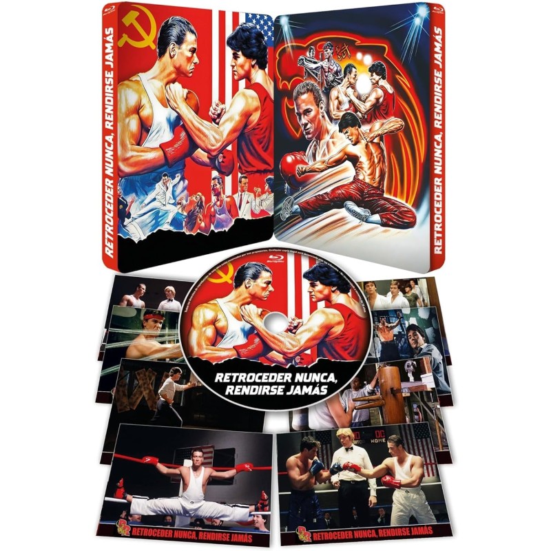 KARATE TIGER  - STEELBOOK + 8 cartes postales exclusives - EDITION LIMITEE