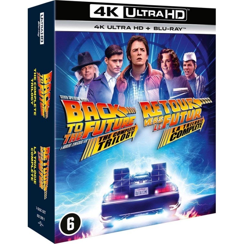 RETOUR VERS LE FUTUR - LA TRILOGIE - 4K UHD + BLU RAY