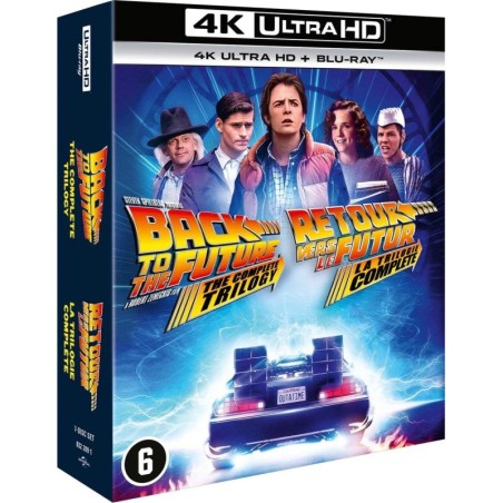 RETOUR VERS LE FUTUR - LA TRILOGIE - 4K UHD + BLU RAY