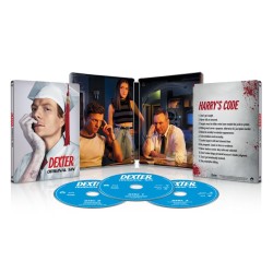 DEXTER : LES ORIGINES - SAISON 1 - 3 BLU RAY  - STEELBOOK - IMPORT
