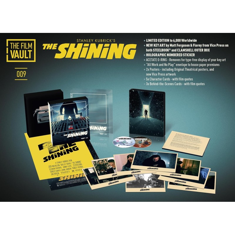 Shining - The Film Vault Range - 4K Ultra HD + BLU-RAY