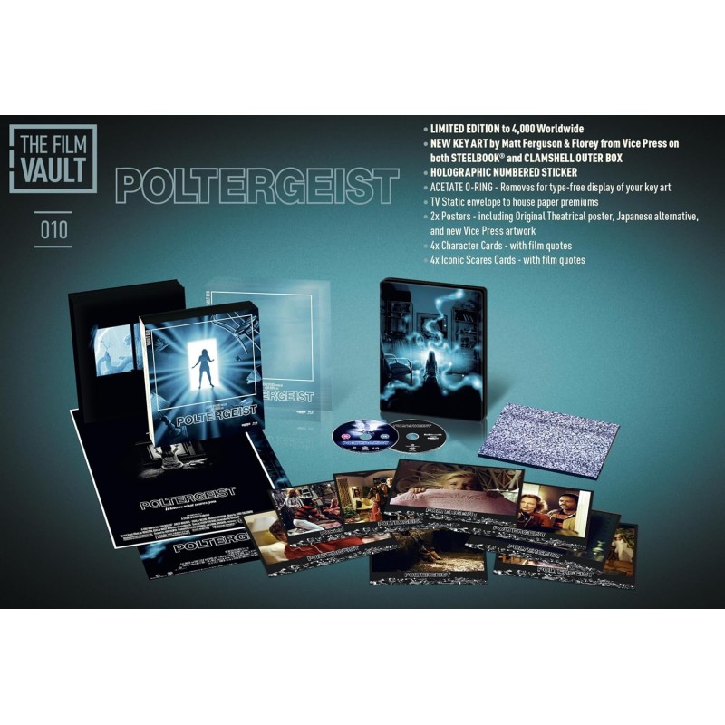 Poltergeist - The Film Vault Range - 4K Ultra HD + BLU-RAY
