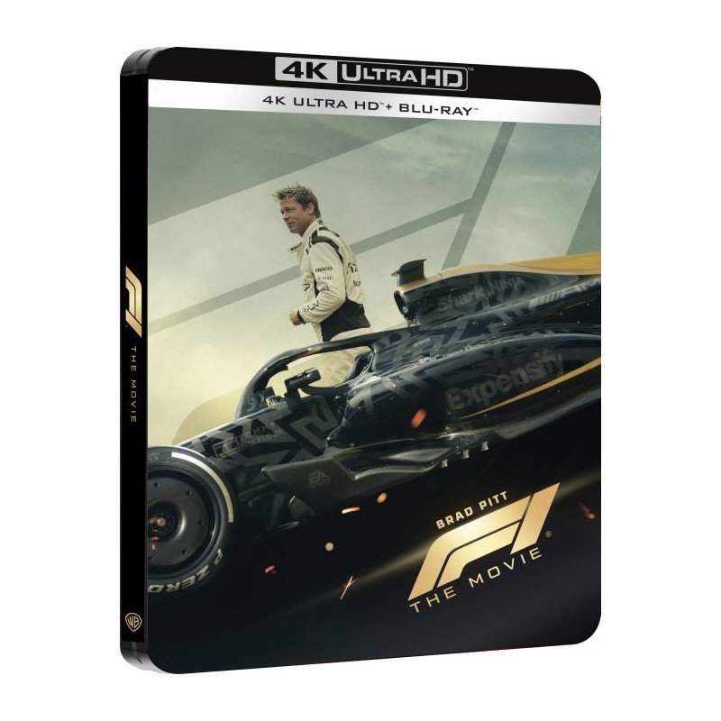 F1, LE FILM - 4K UHD + BLU RAY - STEELBOOK - IMPORT