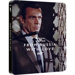 James Bond: Sean Connery - 6 Film Collection Steelbook - Library Case - 4K Ultra HD - IMPORT
