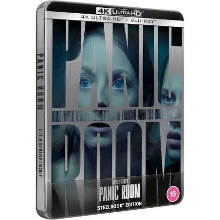 PANIC ROOM - COMBO UHD 4K + 2 BLU RAY - STEELBOOK - EDITION LIMITEE - IMPORT