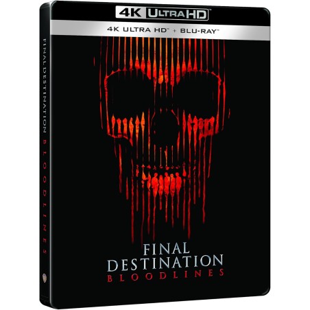 Destination Finale Bloodlines (Bus Shelter) - 4K UHD + BLU RAY - SteelBook limité - IMPORT