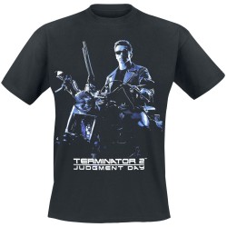 T-shirt noir Terminator 2 -...