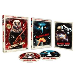 BLOODY BIRD (AQUARIUS - DELIRIA) - COMBO DVD + BLU RAY + LIVRET 24 PAGES - EDITION LIMITEE