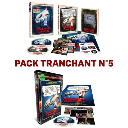 PACK TRANCHANT N°5 - Combo MASSACRE AU CAMP D'ÉTÉ + ESC VIDEO CLUB