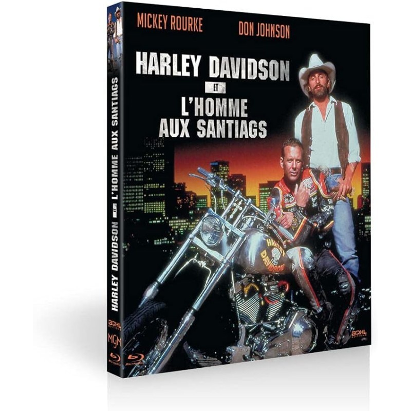 HARLEY DAVIDSON, L'HOMME AUX SANTIAGS - BLU RAY