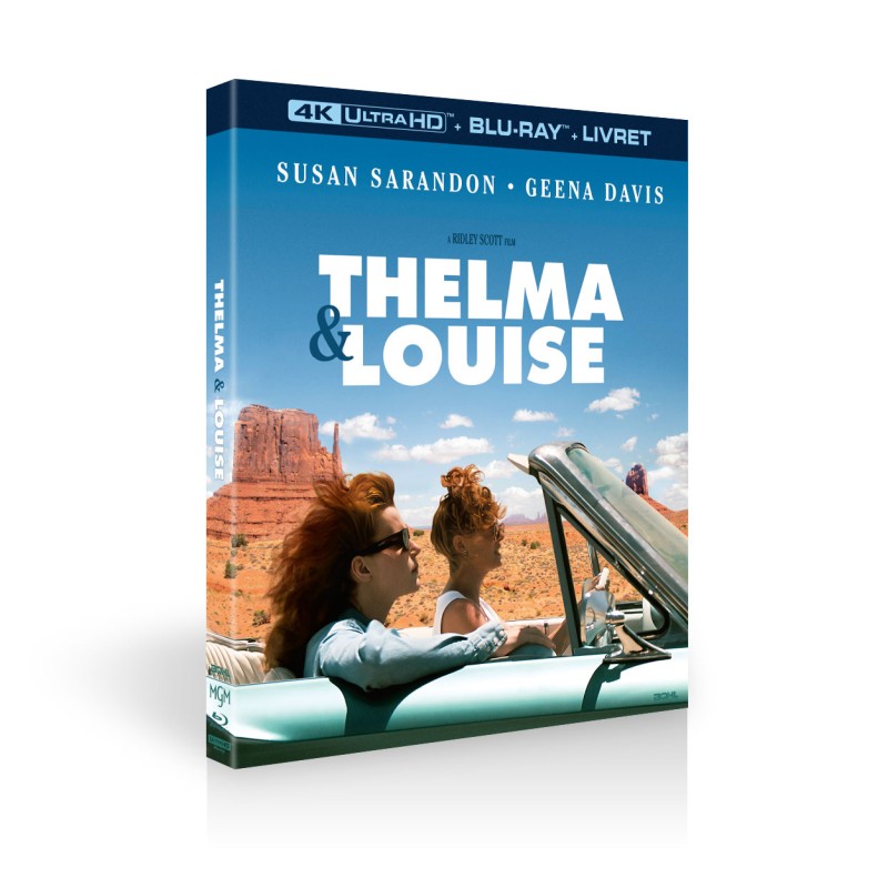 THELMA & LOUISE - 4K UHD + BLU RAY + LIVRET 60 PAGES