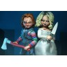 Chucky, la poupée diabolique Pack 2 Figurines - NECA - Ultimate Chucky & Tiffany, Multicolore 10 cm