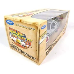 Retour vers le Futur III - DeLorean  1/24 métal
