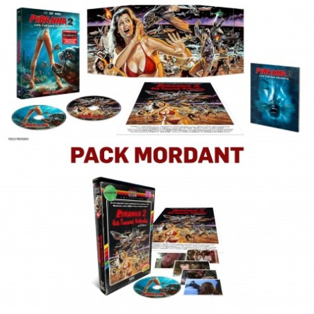 PACK MORDANT - PIRANHA 2 : COMBO + ESC VIDEO CLUB