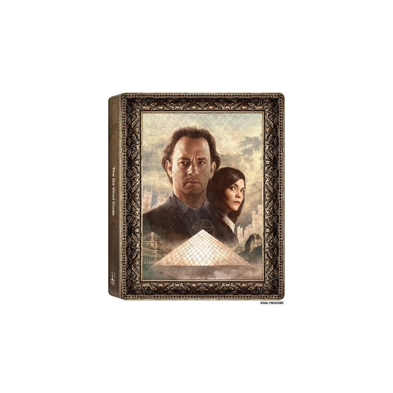 DA VINCI CODE -  2  4K UHD (version cinéma + version longue) + BLU RAY - STEELBOOK - ÉDITION LIMITÉE