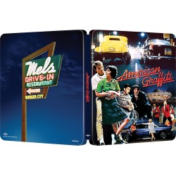 American Graffiti - 4K UHD + BLU RAY - 50th Anniversary Limited Edition - Steelbook - IMPORT