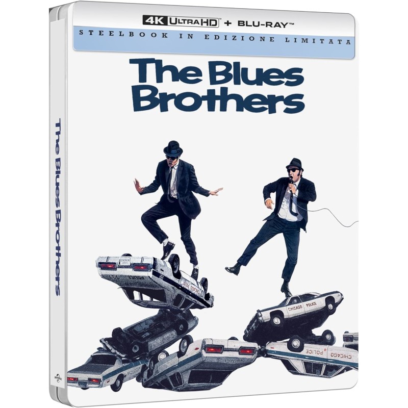 THE BLUES BROTHERS - 4K UHD + 2 BLU RAY - STEELBOOK - IMPORT