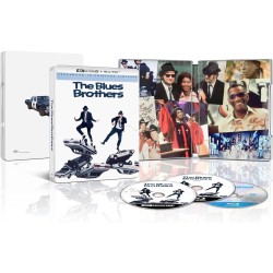 THE BLUES BROTHERS - 4K UHD + 2 BLU RAY - STEELBOOK - IMPORT